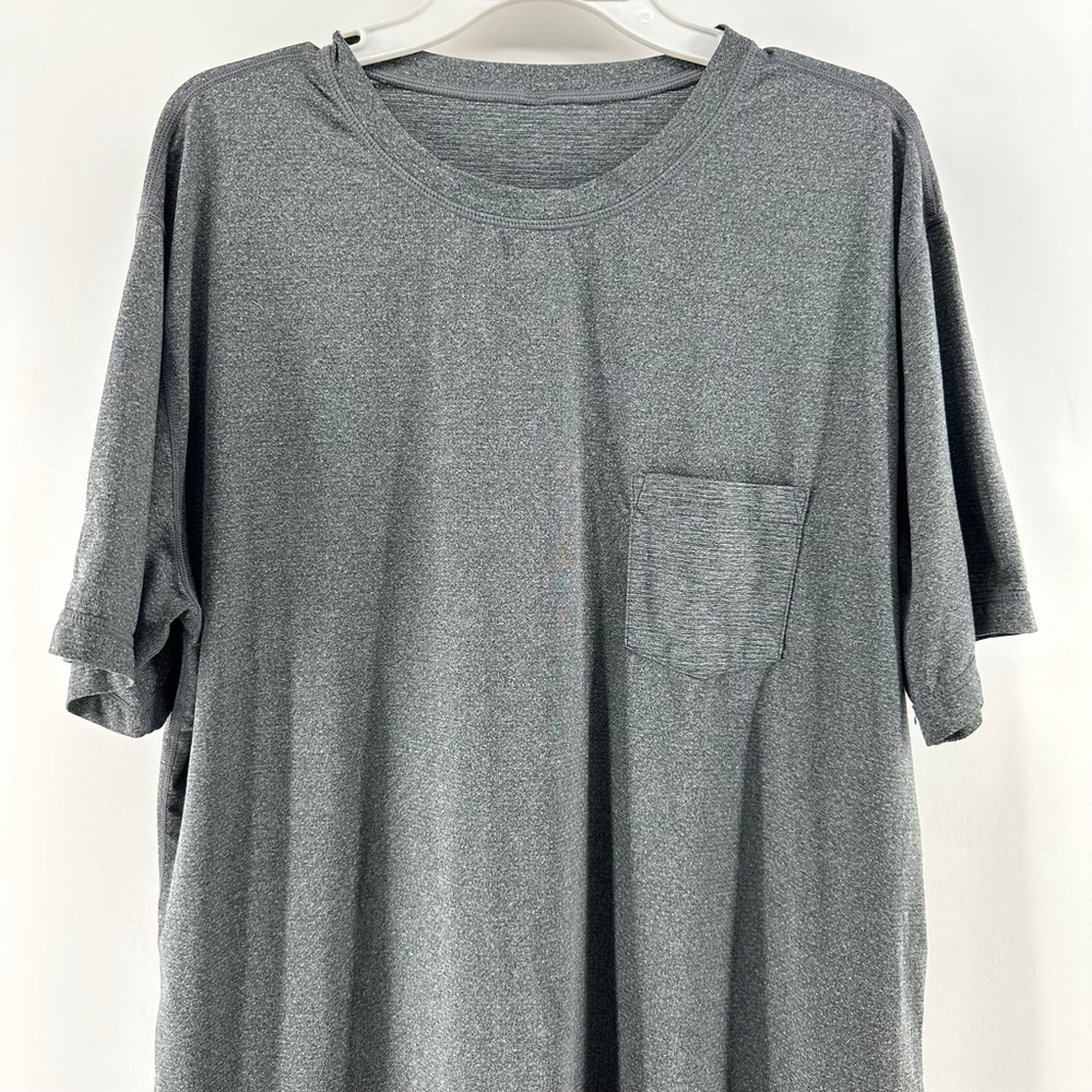VUORI Tradewind Performance Tee GRAY Short Sleeve DRI-FIT Active T-Shirt MENS XL - Picture 5 of 10